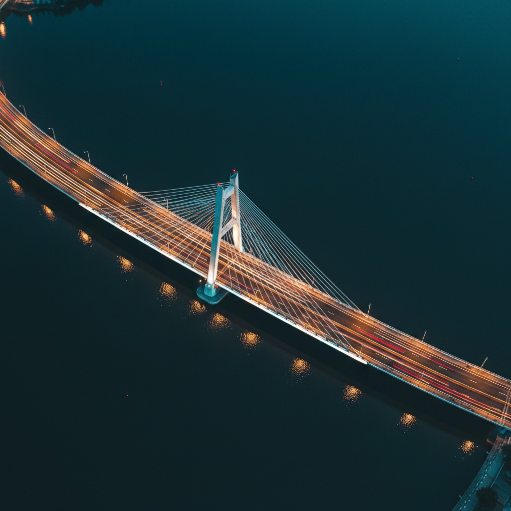 Lekki-Ikoyi Link Bridge geometric infrastructure